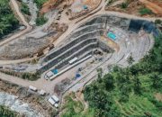 PTPP Gunakan Hydroseeding di Bendungan Bagong, Infrastruktur Ramah Lingkungan Trenggalek