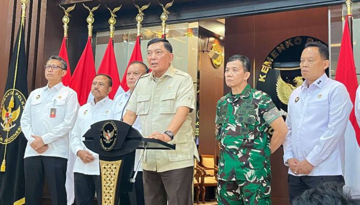 Sjafrie Sjamsoeddin Resmi Jabat Menko Polkam Ad Interim, Fokuskan Sinkronisasi Antar Lembaga