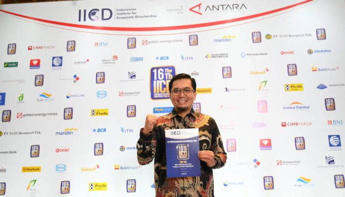 PGN Raih Penghargaan Top 50 Emiten, Konsisten Terapkan Tata Kelola Perusahaan yang Baik