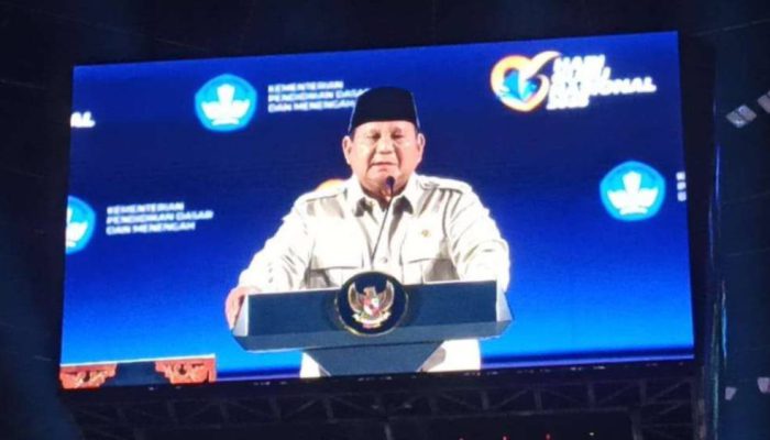 Prabowo: Didikan Tegas Guru Membawa Saya ke Posisi Presiden