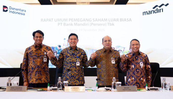RUPSLB Bank Mandiri Perkuat Strategi dan Tata Kelola 2026