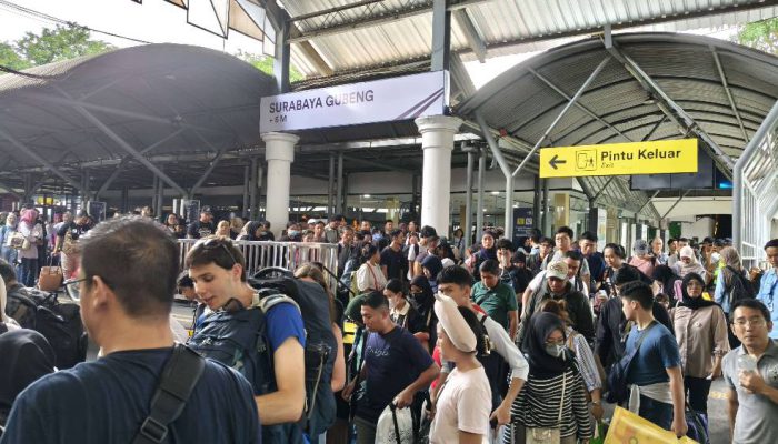 KAI Daop 8 Surabaya Layani Lebih dari 509 Ribu Pelanggan Selama Posko Nataru 2025/2026