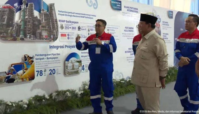 Presiden Prabowo Resmikan Kilang RDMP Balikpapan, Targetkan Swasembada Energi Lima Tahun