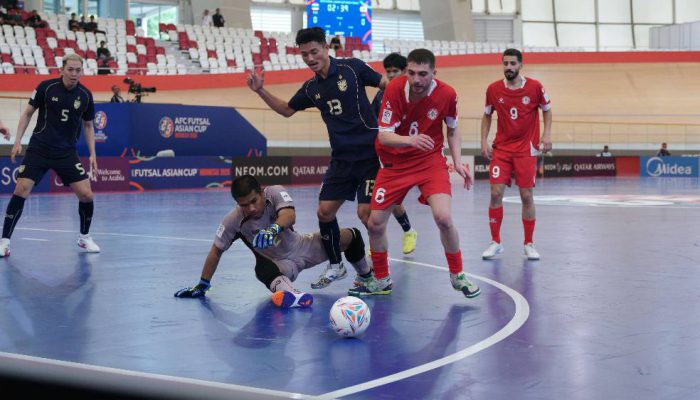 Thailand Taklukan Lebanon, Awali AFC Asian Futsal Cup 2026 dengan Kemenangan
