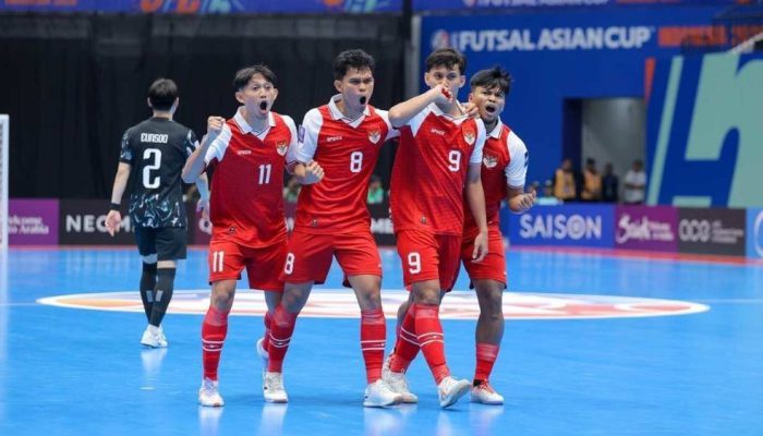 Timnas Futsal Indonesia Libas Korea Selatan 5-0 di Laga Perdana Piala Asia AFC 2026