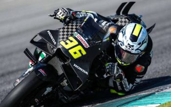 Honda dan VR46 Catat Waktu Tercepat di Hari Kedua Tes Pramusim MotoGP Sepang