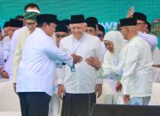 Prabowo Hadiri Mujahadah Kubro Satu Abad NU, Tegaskan Peran NU Jaga NKRI