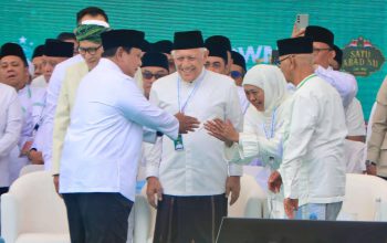 Prabowo Hadiri Mujahadah Kubro Satu Abad NU, Tegaskan Peran NU Jaga NKRI