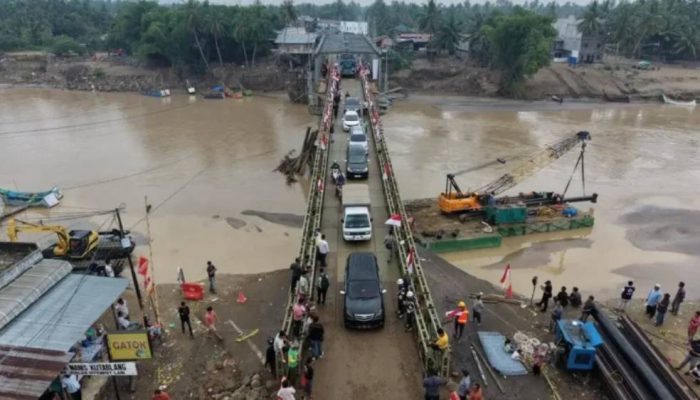 Pemerintah–TNI Percepat Pembangunan Jembatan di Aceh Jelang Ramadan
