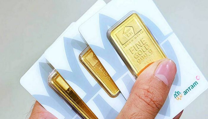 Harga Emas Antam Naik Rp50 Ribu, Kini Rp2,954 Juta per Gram