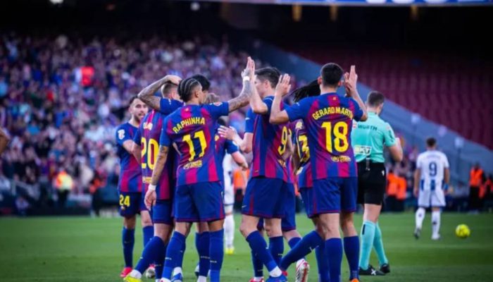 Barcelona Kembali ke Puncak La Liga Usai Tumbangkan Levante 3-0