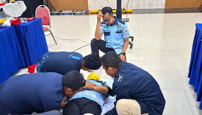 Tingkatkan Keselamatan Operasional, TTL Cetak Petugas P3K Bersertifikat