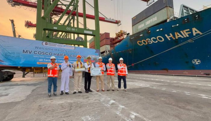 Masuk Jaringan COSCO, Terminal Teluk Lamong Perkuat Perdagangan Indonesia–Tiongkok