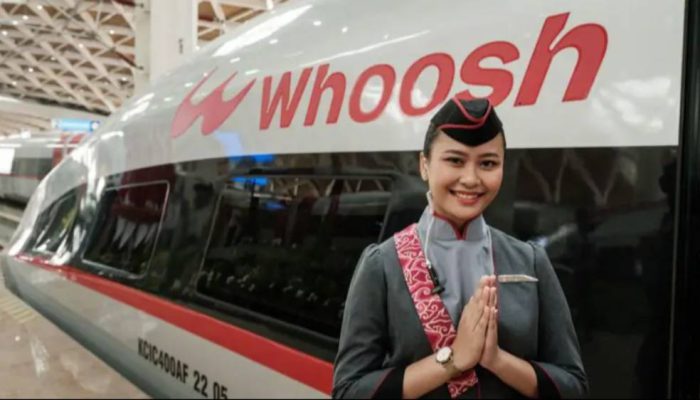 Kolaborasi KCIC dan KAI Services, Dining Car Whoosh Resmi Beroperasi