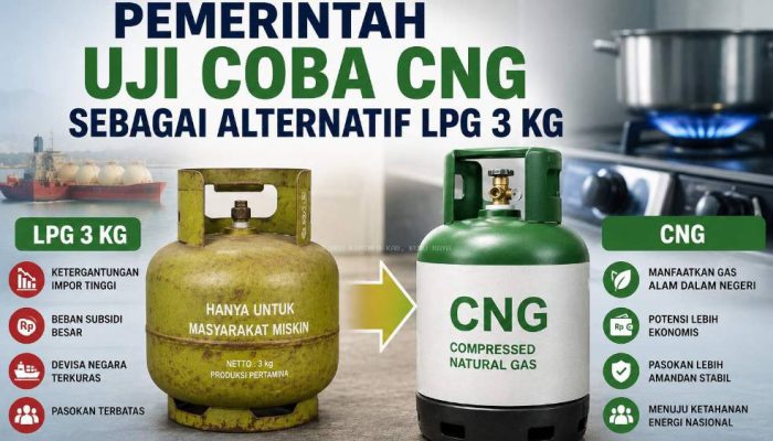 ESDM Ungkap Skema CNG 3 Kg, Tanpa Beli atau Sewa Tabung