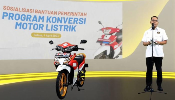 Pemerintah Hidupkan Lagi Program Konversi Motor Listrik, Anggarkan Rp635 Miliar pada 2027