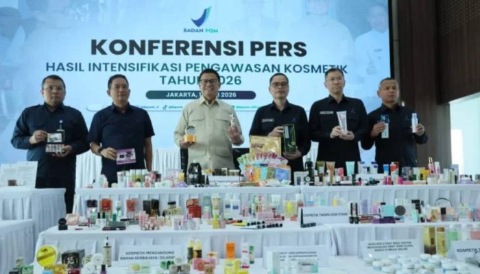 BPOM Perketat Pengawasan Setelah Temukan Jutaan Kosmetik Ilegal