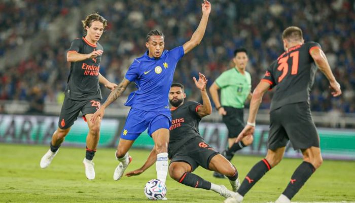 Chelsea Hancurkan AC Milan 3-0 di Indonesia Super Cup 2026