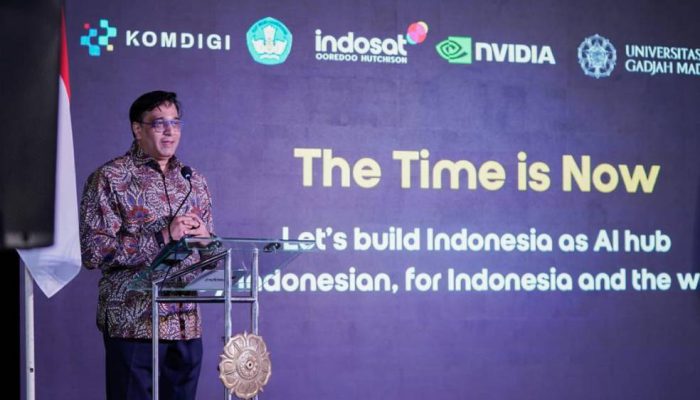 Kemkomdigi Gandeng Indosat, NVIDIA dan UGM Perkuat Ekosistem AI Indonesia