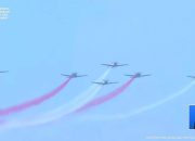 HUT ke-81 RI, Atraksi 81 Alutsista TNI Hiasi Langit Jakarta