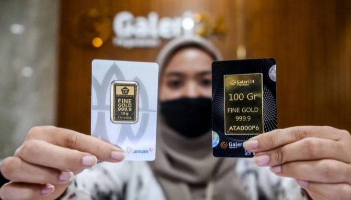 Harga Emas Galeri24 dan UBS di Pegadaian Tak Berubah Hari Ini