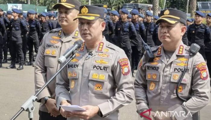 Polda Metro Jaya Siapkan Pengamanan Aksi di DPR RI