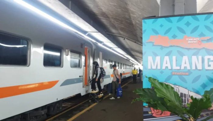KAI Daop 8 Tambah Perjalanan Kereta Malang-Gambir di Tengah Gangguan Penerbangan