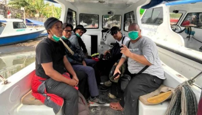 Liput Erupsi Anak Krakatau, Lima Jurnalis Hilang Kontak di Selat Sunda