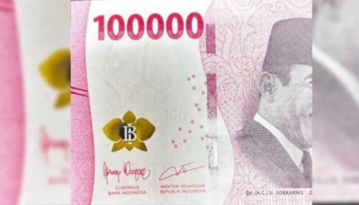 Uang Rp100 Ribu Bertanda Tangan Purbaya dan Perry Warjiyo Jadi Sorotan, BI Beri Penjelasan