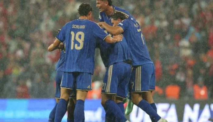 Nations League 2026/2027: Italia Menang 4-1 atas Turki, Mancini Puas