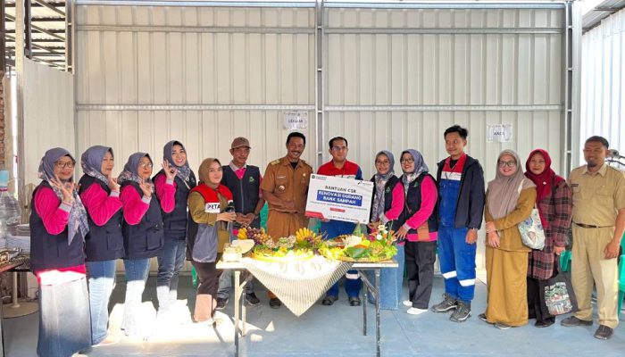 Bank Sampah Kuat Gresik Dapat Bantuan Renovasi Gudang dari Pertamina Patra Niaga